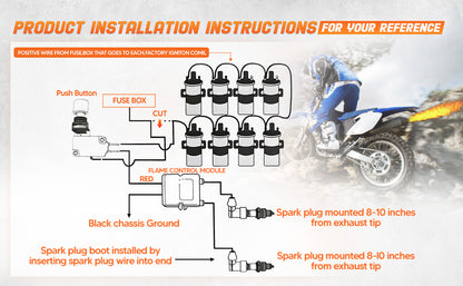 GEN Performance Exhaust Flame Thrower Kits (Single & Dual EXHAUST)