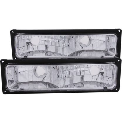 Anzo 1988-1998 Chevrolet C1500 Euro Parking Lights Black