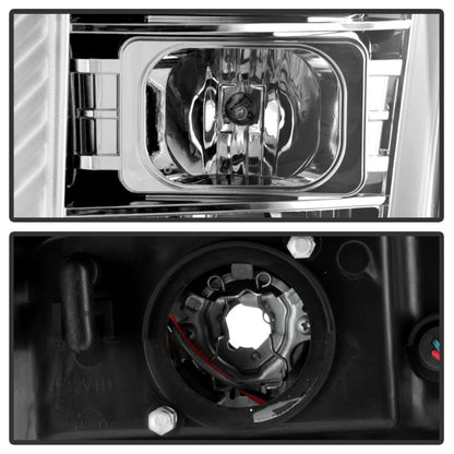 Spyder Ford F250/350/450 11-16 V2 High-Power LED Headlights-White Light Bar-Chrome PRO-YD-FS11V2PL-C 5087881