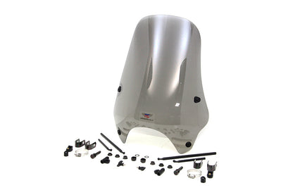 WINDSHIELD POLY LT GRAY HIGH