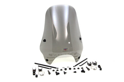WINDSHIELD POLY LT GRAY HIGH