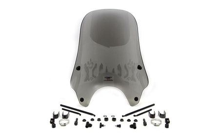 WINDSHIELD POLY LT GRAY HIGH