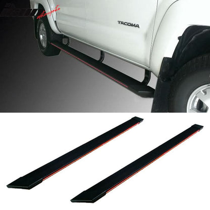 Fits 07-13 Sierra Silverado Amber LED Running Board + Brackets