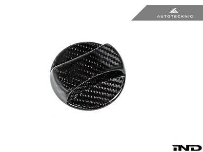 AutoTecknic Dry Carbon Competition Fuel Cap Cover - BMW E46 M3 | 3-Series