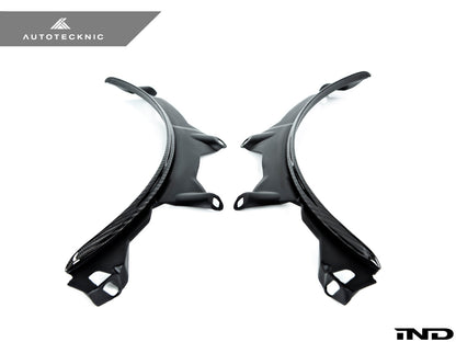 AutoTecknic Carbon Fiber Rear Wheel Arch Extension Set - BMW G30 5-Series