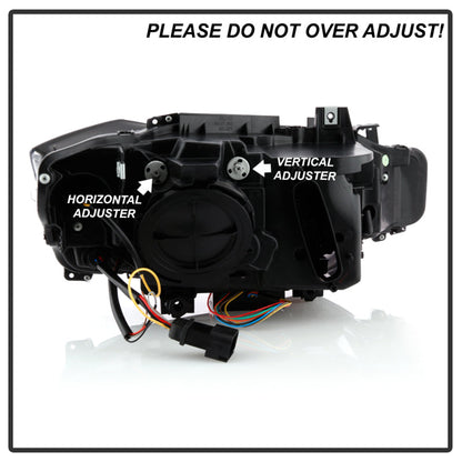 Spyder Signature BMW F30 3 Series 12-14 4DR Projector Headlights - Chrome (PRO-YD-BMWF3012-AFSHID-C) 5086822