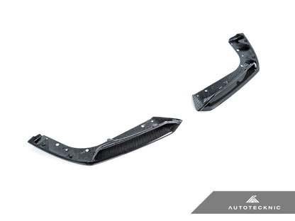 AutoTecknic Performance Dry Carbon Splitter Set - BMW F95 X5M