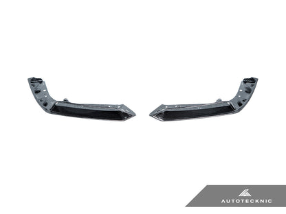 AutoTecknic Performance Dry Carbon Splitter Set - BMW F95 X5M