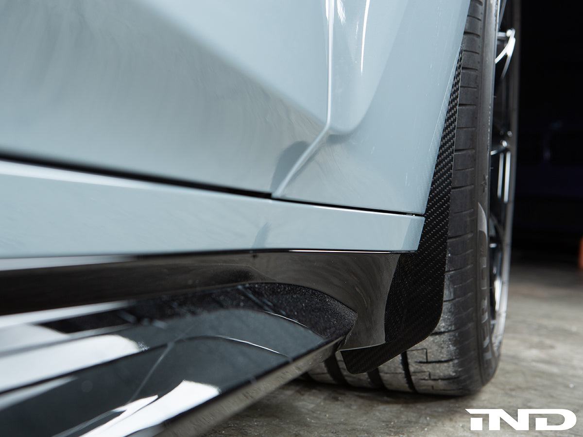 AutoTecknic Carbon Fiber Front Splash Guards - BMW G80 M3 | G82/ G83 M4