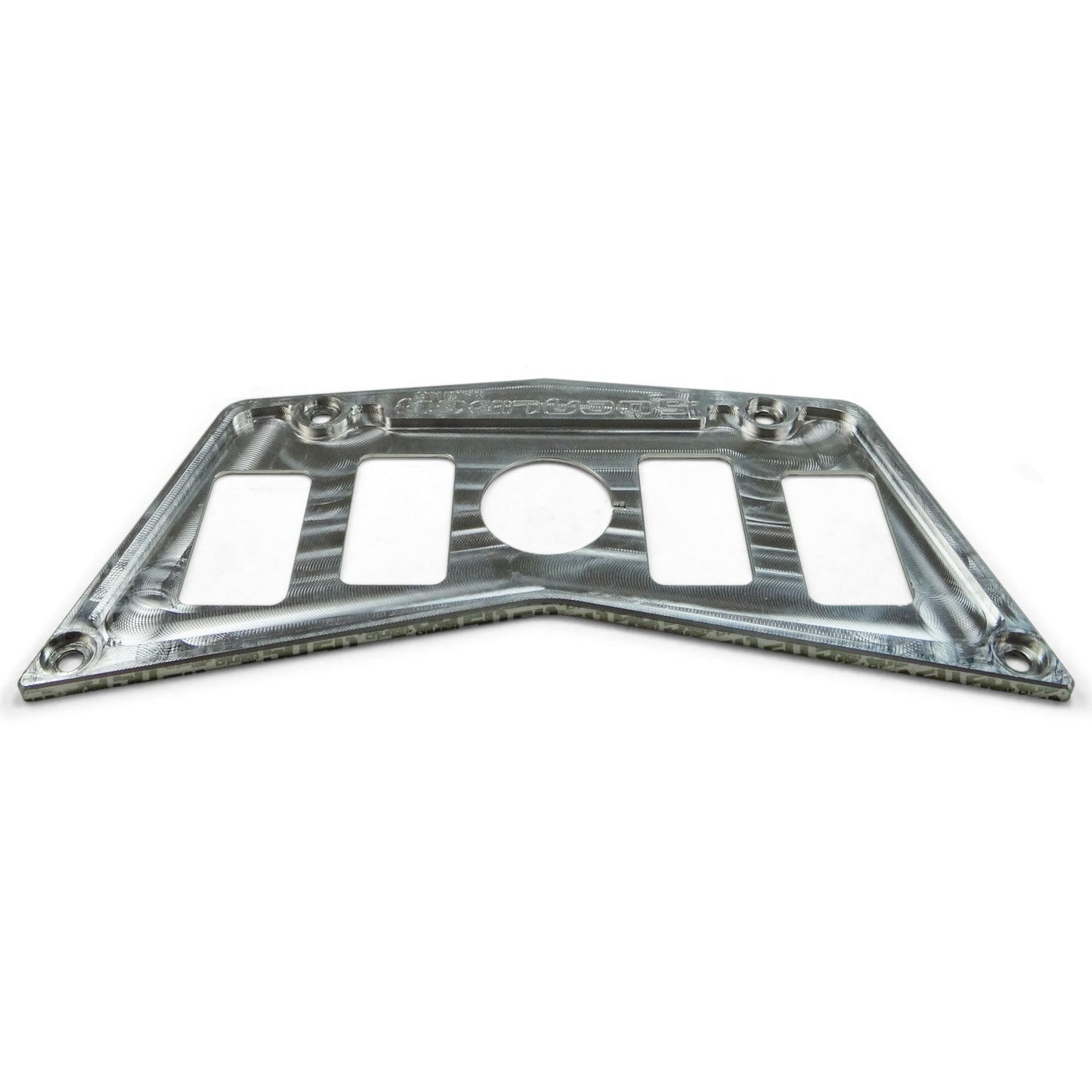 Polaris RZR XP900 800 570 4 Switch Dash Panel Machined Finish