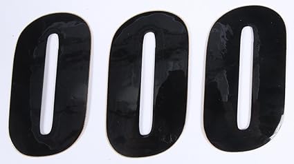 DCOR Individual Numbers 4in. - No.0 - Black 45-24-0