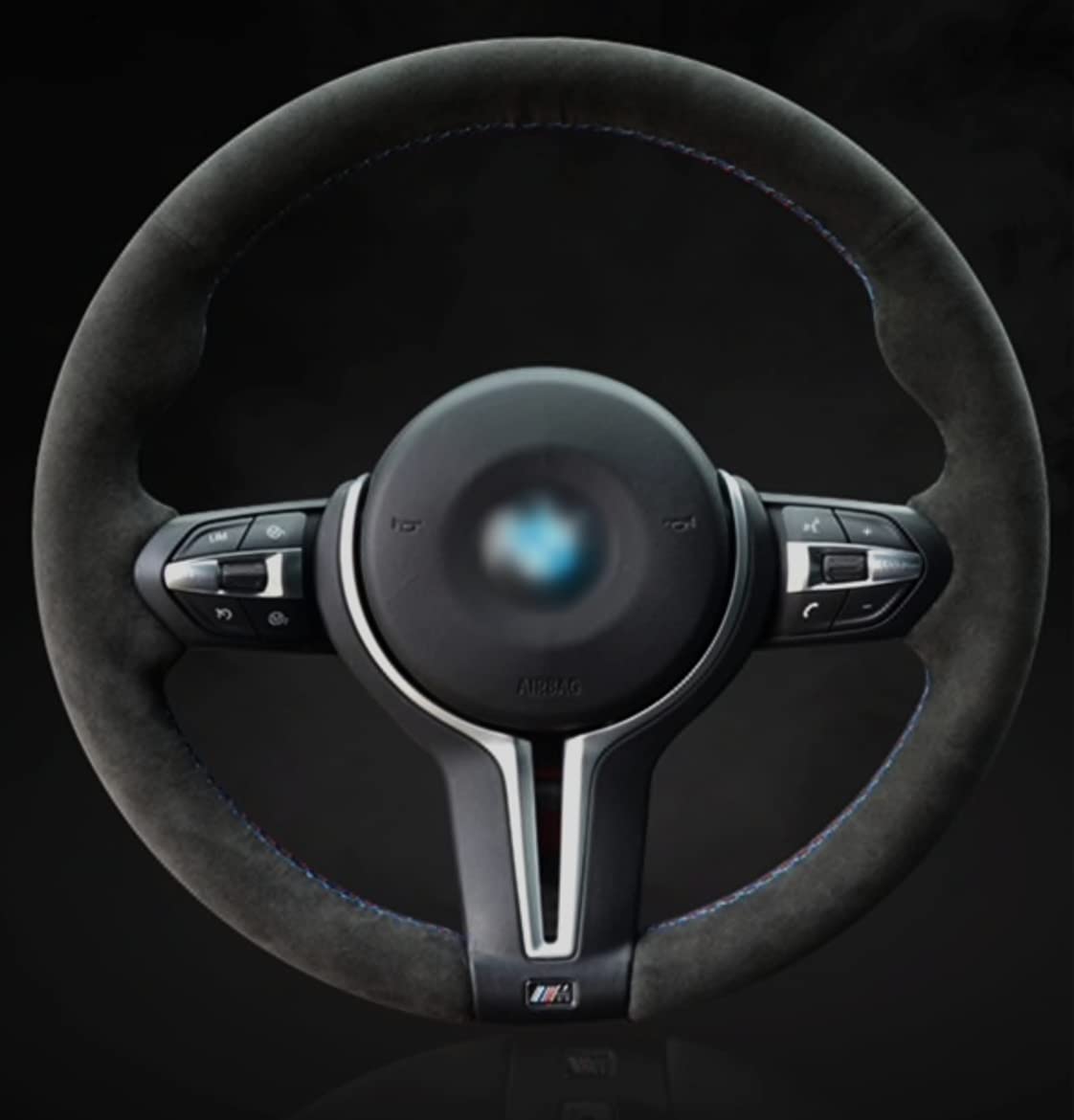 BMW F-Series Alcantara Suede Steering Wheel Cover DIY (Plain)