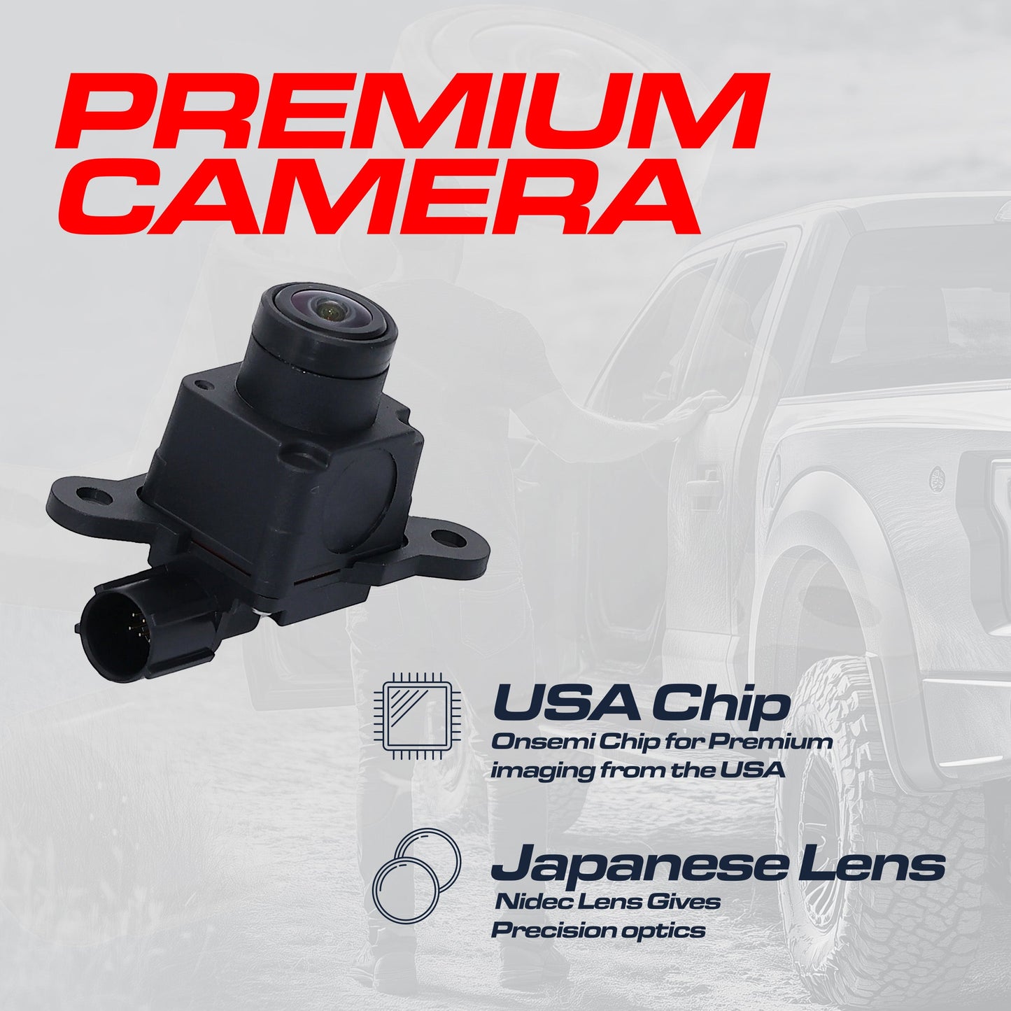 Dodge Durango (2014-2015) OEM Replacement Backup Camera OE Part # 68206872AI