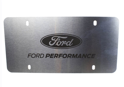 Ford Racing Stainless Steel Marque Plate M-1828-LS