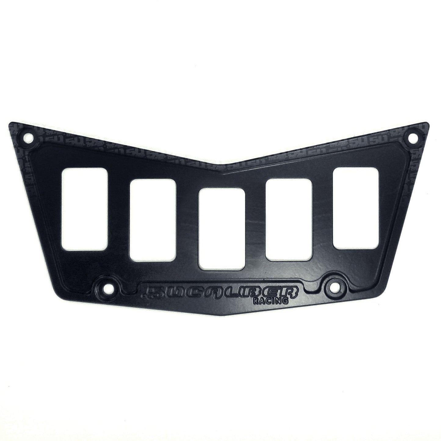 5 Switch Dash Panel Black