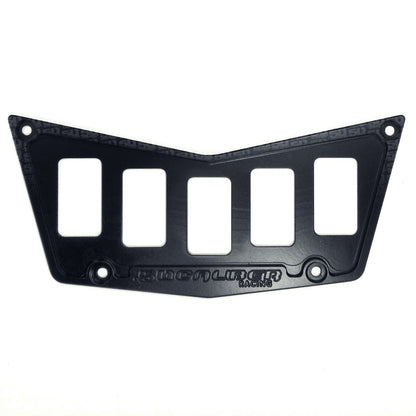 5 Switch Dash Panel Black