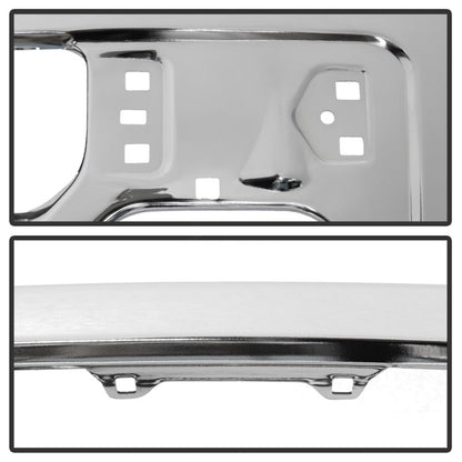 Spyder Ford F150 09-14 w/o Fog Light Hole Front Bumper - Chrome (OEM # 9L3Z17757A) 9948473