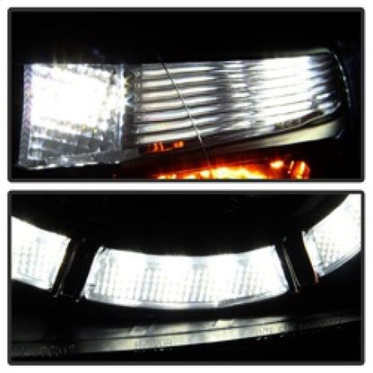 Spyder Mazda CX-5 13-15 Projector Headlights - DRL LED - Black PRO-YD-MCX513-DRL-BK 5083319