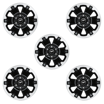 Ford Racing 21-22 Bronco 18in Black Machined Face Wheel Kit M-1007K-BB5