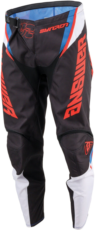 Answer 24 Syncron Envenom Pants Red/White/Blue Size - 32 442410