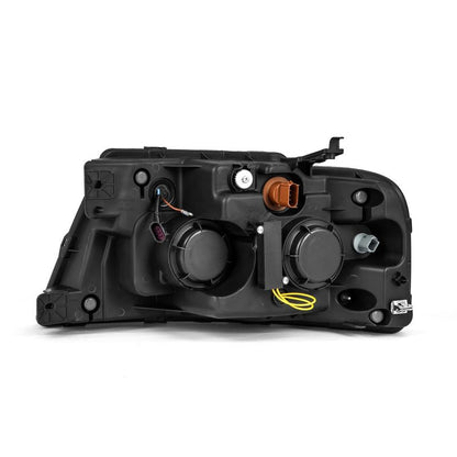 AlphaRex 04-08 Ford F150 PRO-Series Projector Headlights Black w/ Sequential Signal and DRL 880135 *Discontinued