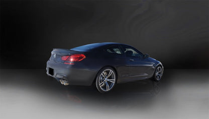 Corsa Performance 12-15 BMW M6 F12 / F13 / F06 Polished Sport Axle-Back Exhaust