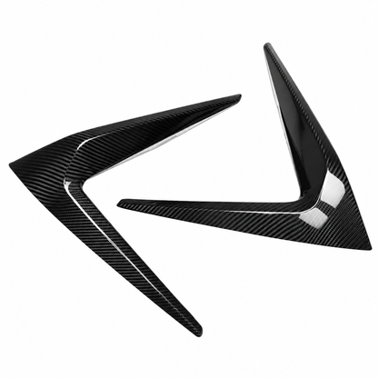 Carbon Fiber Fog Light Lower Bumper Side Trim for Lexus IS300 IS350 IS500