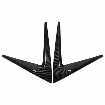 Carbon Fiber Fog Light Lower Bumper Side Trim for Lexus IS300 IS350 IS500