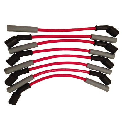 Red 8.5mm Spark Plug Wires – GM Truck & SUV 4.8/5.3/6.0/6.2L (99-13), Straight or 45° Boot
