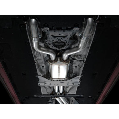 AWE Tuning 2021-2025 Audi C8 RS6/RS7 SwitchPath Cat-back Exhaust - Diamond Black Tips