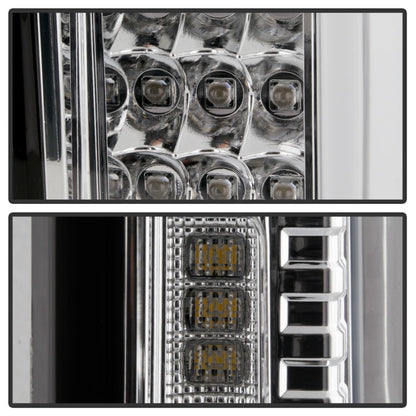 Spyder Chevy Silverado 19-20 (Do Not Fit Halogen Model) LED Tail Light - Chrome ALT-YD-CS19LED-C 5087287