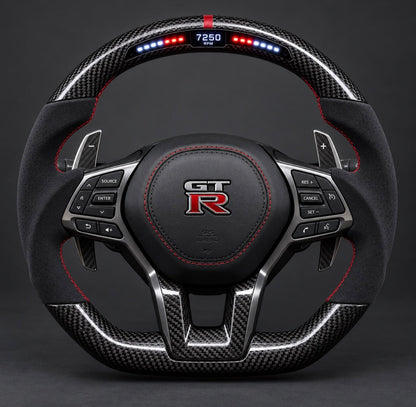 Redline Carbon Steering Wheel - Japanese & Korean