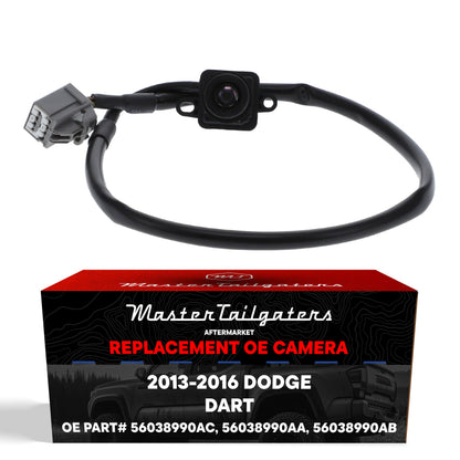 Dodge Dart (2013-2016) OEM Replacement Backup Camera OE Part # 56038990AA, 56038990AB, 56038990AC