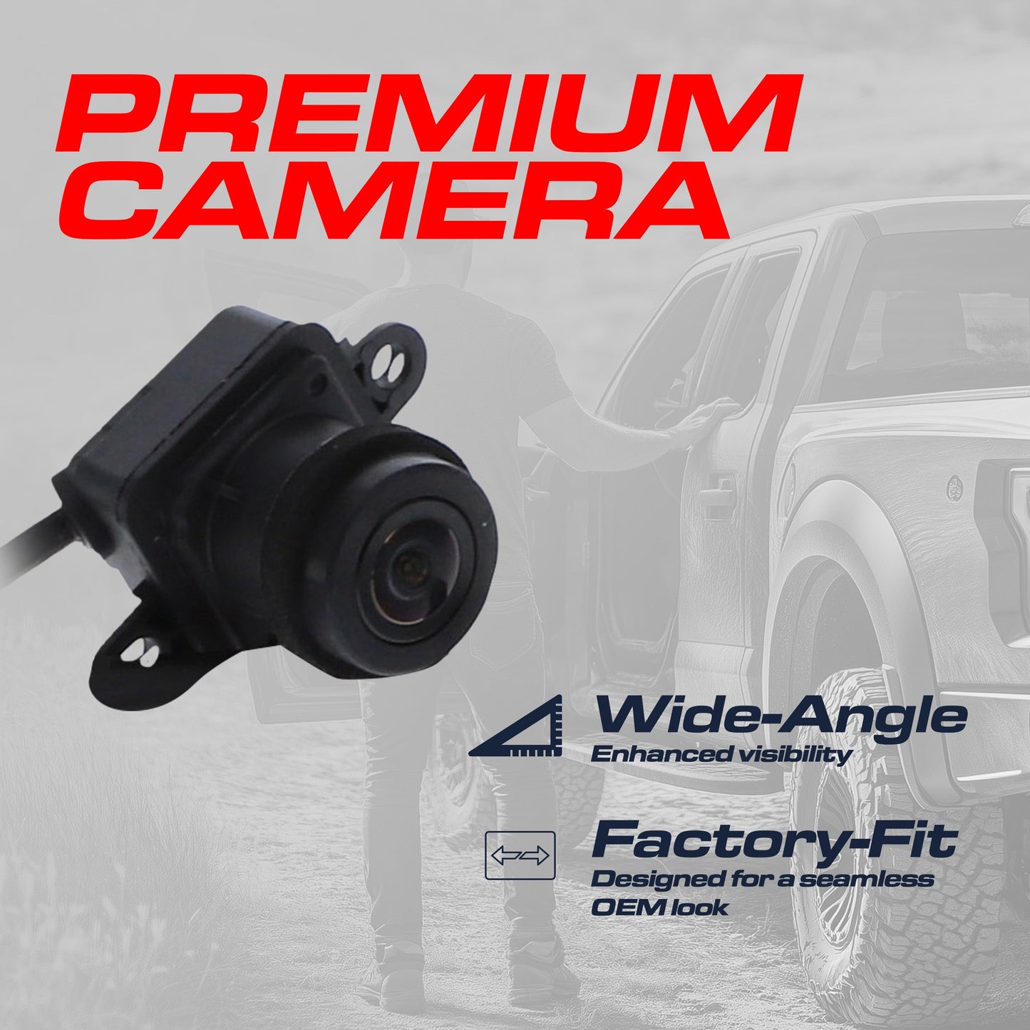 Dodge Dart (2013-2016) OEM Replacement Backup Camera OE Part # 56038990AA, 56038990AB, 56038990AC