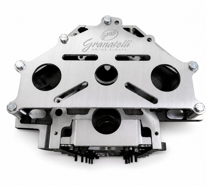Granatelli Motor Sports Engine Stand Adapter Plate, Billet Aluminum, Chevrolet. SBC, BBC, LT, LS & Duramax - 540106