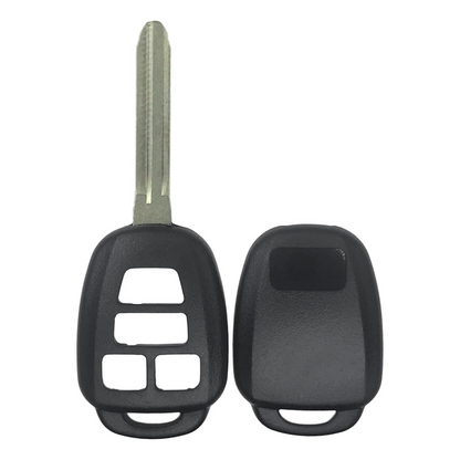 Pack of 5 - Toyota 4 Button Remote Head Key Shells