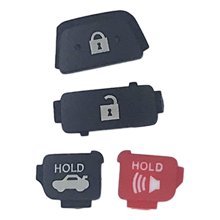 Toyota 4 Button Remote Head Key Shell