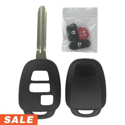 Toyota 3 Button Remote Head Key Shell HYQ12BDM / GQ4-52T