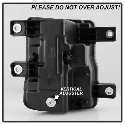 Spyder 16-18 Chevy Silverado 1500 OEM Style Full LED Fog Light w/Switch - Clear (FL-CSIL16-LED-C) 9043215