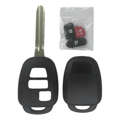 Pack of 5 - Toyota 3 Button Remote Head Key Shells HYQ12BDM / GQ4-52T