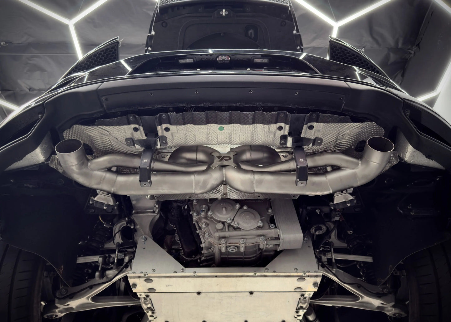 McLaren GT X-pipe Exhaust Valved System - Yonristic Performance