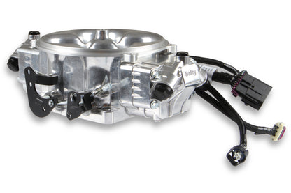 Holley EFI Terminator X Stealth 4500 Throttle Body - Shiny