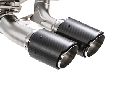 Akrapovic 16-17 BMW M2 F87 (Excl M2 Competition) Evolution Line Cat Back (Titanium) w/Carbon Tips ME-BM/T/8H