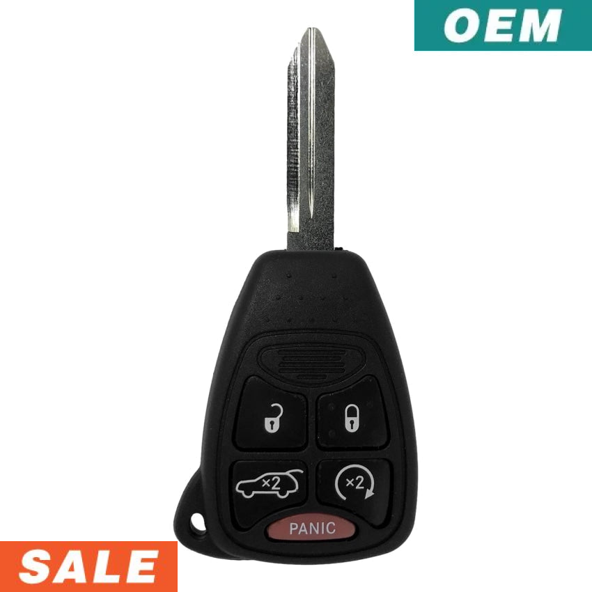 Chrysler 2007-2013 OEM 5 Button Remote Head Key OHT692427AA