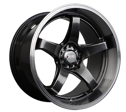XXR 555 Wheel Chromium Black / Machined Lip 18x10 +25 5x100,5x114.3
