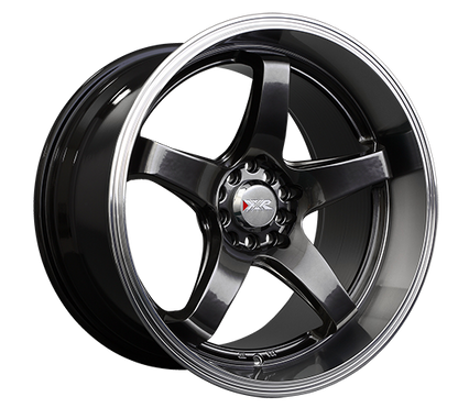 XXR 555 Wheel Chromium Black / Machined Lip 18x8.5 +25 5x100,5x114.3