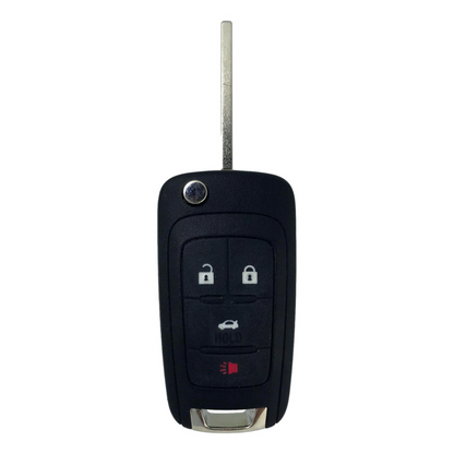 Chevrolet 2010-2021 OEM 4 Button Flip Key Remote AVL-B01T1AC/ OHT01060512 / V2T-01060512