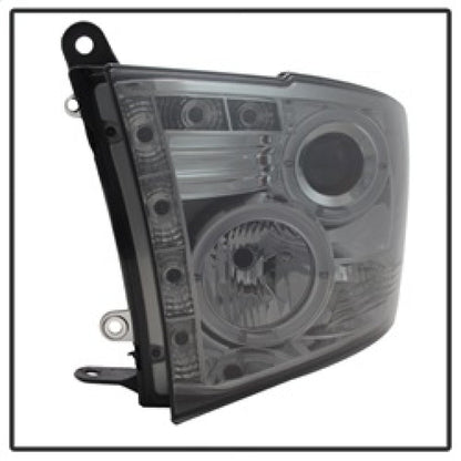 Spyder Dodge Ram 1500 09-14 10-14 Projector Headlights Halogen- LED Halo LED- Smke PRO-YD-DR09-HL-SM 5010056