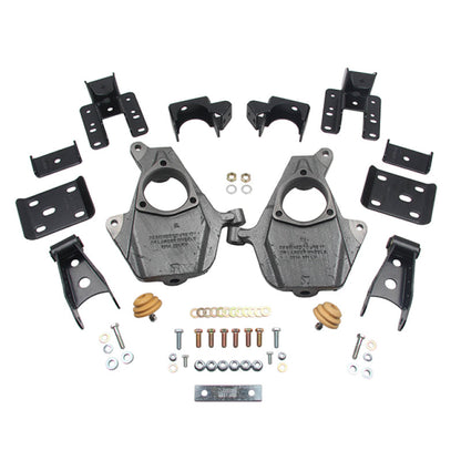 Belltech LOWERING KIT 16.5-17 Chevy Silverado Standard Cab 2WD 3-4F / 5-6R 1012