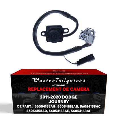 Dodge Journey (2011-2020) OEM Replacement Backup Camera OE Part # 56054158AB, 56054158AC, 56054158AD, 56054158AE, 56054158AF, 56054158AG
